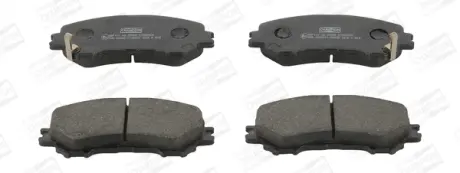 Колодки тормозные дисковые передние Nissan Qashqai II, X-Trail III/ Renault Kadj CHAMPION 573659CH