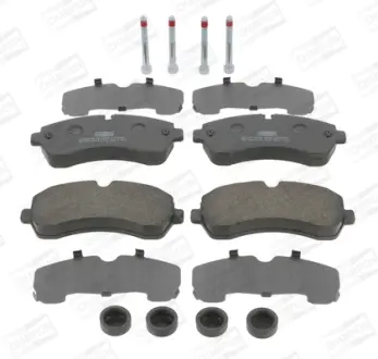 Колодки тормозные дисковые передние Sprinter/ VW Crafter 5T (06-)  CHAMPION 573726CH