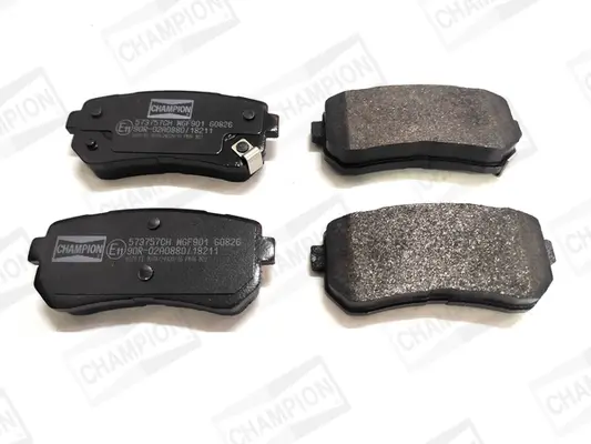 Колодки тормозные дисковые задние Kia Ceed (06-) CHAMPION 573757CH (фото 1)