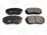 Колодки тормозные дисковые передние HYUNDAI KONA (OS, OSE, OSI) 17-, TUCSON (TL, TLE) 15-|KIA SPORTAGE IV (QL, QLE) 15- CHAMPION 573814CH (фото 1)