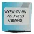 Лампа накалу WY5W 12V 5W W2,1x9,5d (вир-во Champion) CHAMPION CBM64S (фото 3)