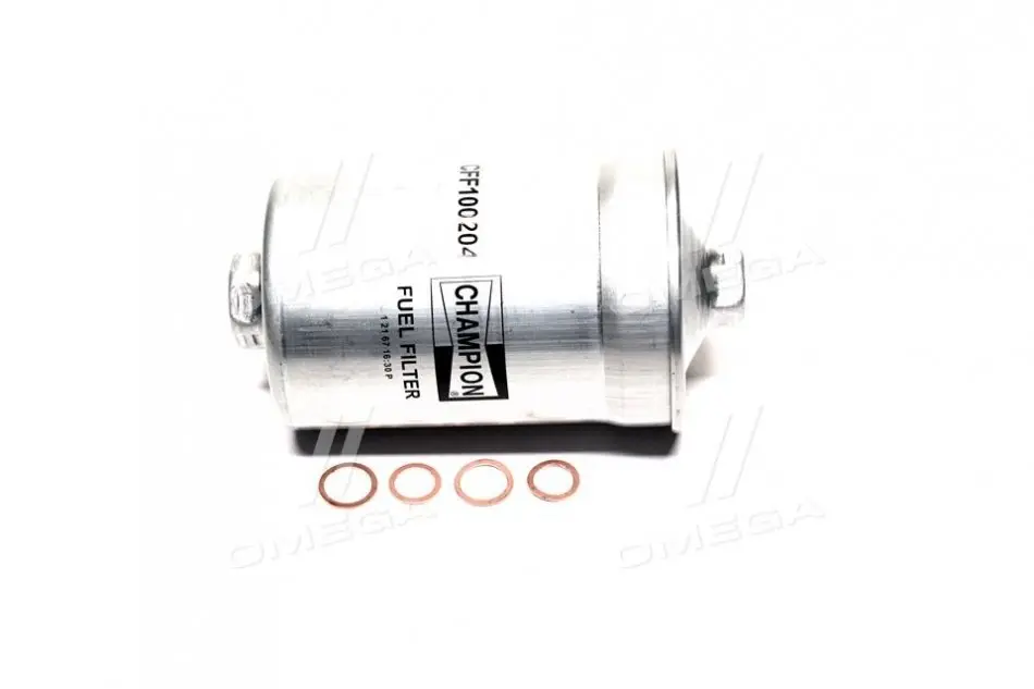 Фильтр топливный AUDI /L204 (пр-во) CHAMPION CFF100204 (фото 1)