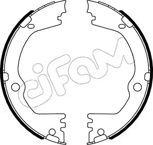 Комплект гальмівних колодок, стоянкове гальмо CIFAM 153-532