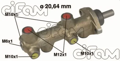 Головний гальмівний циліндр CIFAM 202-043