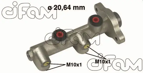 Головний гальмівний циліндр d=20.64mm на Опель Комбо CIFAM 202118 (фото 1)