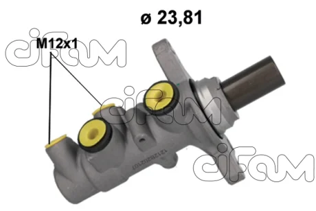 Головний гальмівний циліндр CIFAM 202-1212