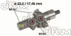 DB Главный тормозной цилиндр 22,20/17,46mm DB W201 82- CIFAM 202-175 (фото 1)