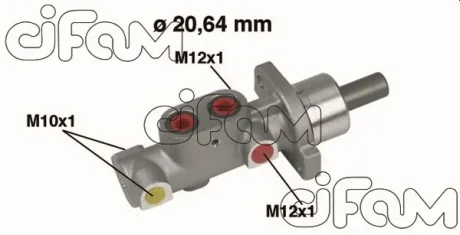 Головний гальмівний циліндр CIFAM 202-296