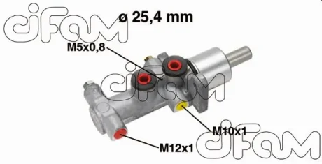 Головний гальмівний циліндр CIFAM 202-554
