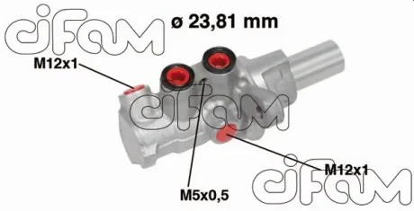 Головний гальмівний циліндр CIFAM 202-749