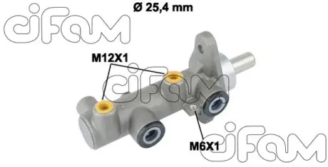 Головний гальмівний циліндр Tucson 04-/Sportage II 04-(D1=25,4mm)(Mando) CIFAM 202-818
