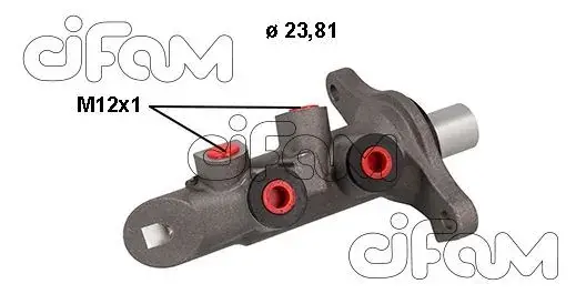 Головний гальмівний циліндр Megane III/Scenic III(D1=23,81mm)(TRW) CIFAM 202-876 (фото 1)