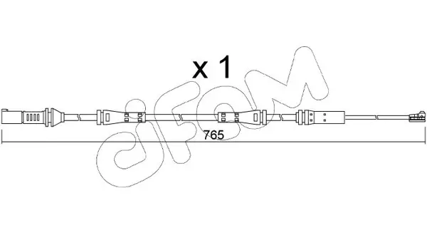 Датчик ABS пер. BMW 3 (G20,G21,G28,G80,G81) 18- CIFAM SU.372 (фото 1)