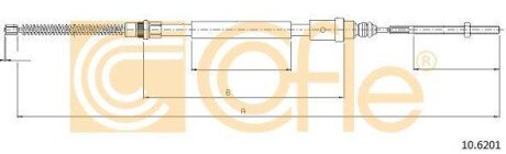 Трос ручника COFLE 10.6201