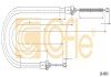 Трос ручного гальма зад. Л/ПDacia Sandaero 2007- COFLE 10.6893 (фото 1)