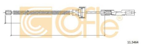 Трос ручника COFLE 11.5464