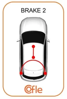 Трос ручного гальма Seat Ibiza,Malaga,Ronda ->93 COFLE 15.103E