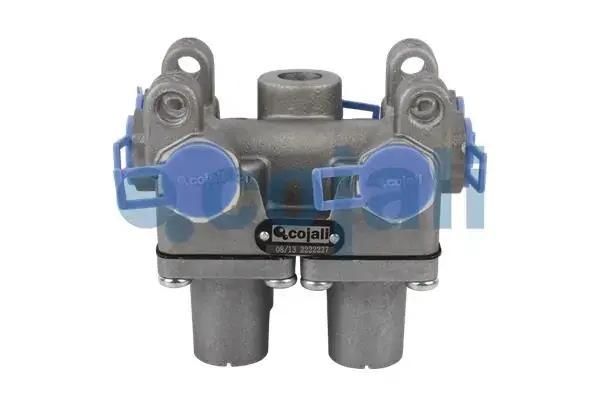 Багатосистемний клапан, 4-контурний (M16x1,5/M22x1,5 робочий тиск: 20Бар) MAN G90, M90 09.87-06.96 COJALI 2222230 (фото 1)