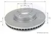 Тормозной диск COMLINE ADC01147V (фото 1)