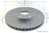 Тормозной диск COMLINE ADC01148V (фото 1)