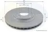 Тормозной диск COMLINE ADC1112V (фото 1)