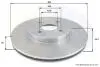 Тормозной диск COMLINE ADC1220V (фото 1)