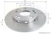 Тормозной диск COMLINE ADC1601 (фото 1)