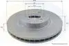 Тормозной диск COMLINE ADC1707V (фото 1)