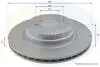 Тормозной диск COMLINE ADC1729V (фото 1)
