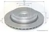 Тормозной диск COMLINE ADC1733V (фото 1)