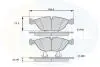 Комплект тормозных колодок, дисковый тормоз COMLINE CBP01003 (фото 1)