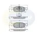 Комплект тормозных колодок, дисковый тормоз COMLINE CBP01221 (фото 1)