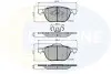 Комплект тормозных колодок, дисковый тормоз COMLINE CBP01323 (фото 1)