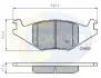 Комплект тормозных колодок, дисковый тормоз COMLINE CBP0136 (фото 1)