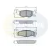 Комплект тормозных колодок, дисковый тормоз COMLINE CBP0149 (фото 1)