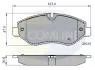 Комплект тормозных колодок, дисковый тормоз COMLINE CBP01616 (фото 1)
