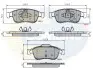 Комплект тормозных колодок, дисковый тормоз COMLINE CBP01677 (фото 1)