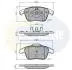 Комплект тормозных колодок, дисковый тормоз COMLINE CBP01720 (фото 1)