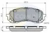 Комплект тормозных колодок, дисковый тормоз COMLINE CBP01778 (фото 1)