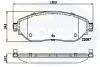 Comline - Гальмівні колодки до дисків COMLINE CBP02285 (фото 1)