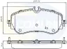 Comline - Гальмівні колодки до дисків COMLINE CBP02387 (фото 1)