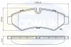 Comline - Гальмівні колодки до дисків COMLINE CBP02762 (фото 1)