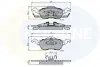 Комплект тормозных колодок, дисковый тормоз COMLINE CBP0490 (фото 1)