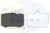 Комплект тормозных колодок, дисковый тормоз COMLINE CBP06025 (фото 1)