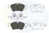 Комплект тормозных колодок, дисковый тормоз COMLINE CBP06060 (фото 1)