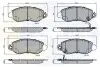 Комплект тормозных колодок, дисковый тормоз COMLINE CBP31108 (фото 1)