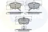 Комплект тормозных колодок, дисковый тормоз COMLINE CBP31307 (фото 1)