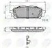 Комплект тормозных колодок, дисковый тормоз COMLINE CBP31775 (фото 1)