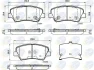 Comline - Гальмівні колодки до дисків COMLINE CBP32152 (фото 1)