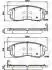 Комплект тормозных колодок, дисковый тормоз COMLINE CBP32202 (фото 1)